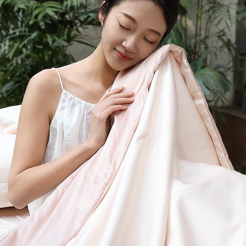 Mercury Home Textiles Tussah Silk Summer Cooling Quilt