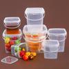 Food-Grade Transparent Square Plastic Storage Containers