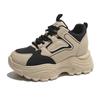Dad Shoes Girl 2025 New Spring Shoes Show Feet Small and Lightweight Sneakers Thick Soles Increase the height of small people