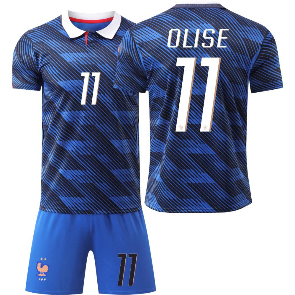 2026 World Cup France Jersey No. 10 Mbappe 7 Dembele Lemann 11 Orise Suit Football Jersey