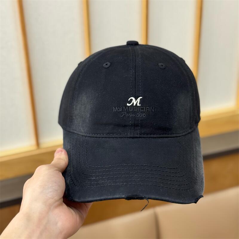 Spring And Summer Simple Letter Embroidery Baseball Cap Children'S Casual Versatile Soft Top Cap Shows Small Face
