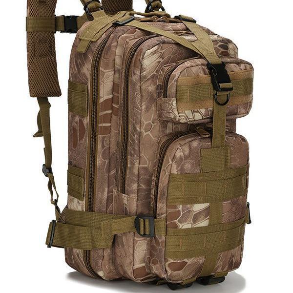 Military Tactical Backpack - Outdoor Mountaineering and Camping Gear, Sports, and Travel Bag
