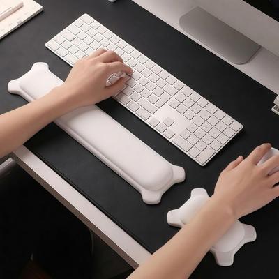 Silicone Mouse Wrist Rest Comfort Ergonomic Keyboard Hand Rest Soft Relieve Fatigue Mouse Pad Wrist Rest Computer Office Games