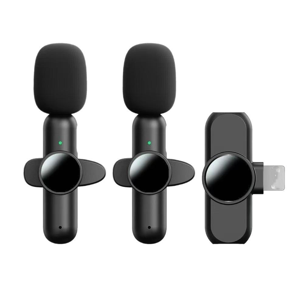 K11 Wireless Lavalier Microphone for Mobile Live Streaming, Interviews & Recording with Noise Reduction