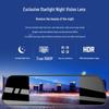 VELUT C60 1080P Touch Screen Rearview Mirror Dash Cam with Front & Rear Dual Recording (CN version)