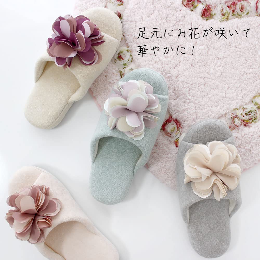 Comfort Room Shoes Size M Slippers, (gray),