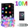 DIY Light String App Contronl String Lights RBGIC Bluetooth Connect Decorations Lights for Room Chirsmas New Year Holiday Decor