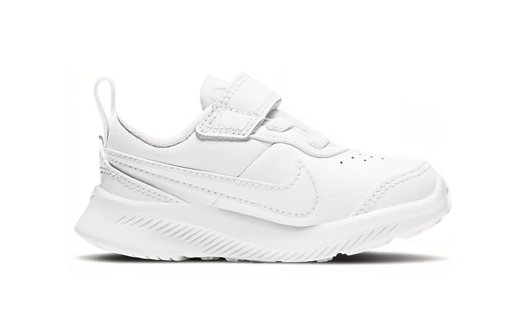 Nike Varsity Leather Low Top Toddler Shoes Pure White Infant And Toddler CN9397-101