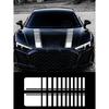 Car Hood Modified Sport Style Sticker Graphic Vinyl Racing Stripe Decal For Cars Vans SUV Trucks Off-road Decoration Accessories