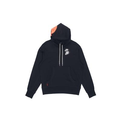 Nike World Tour Graffiti Print Sudadera con capucha Tops unisex Negro DA0932-010