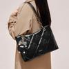 Women's 2025 new popular light luxury women's diamond bag under glue shoulder bag crossbody commuter women's bag tote bag