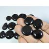 244Cts. Natural Onyx Agate Ring Size Round Cabochon Loose Gemstone 15Pcs Lot A-632