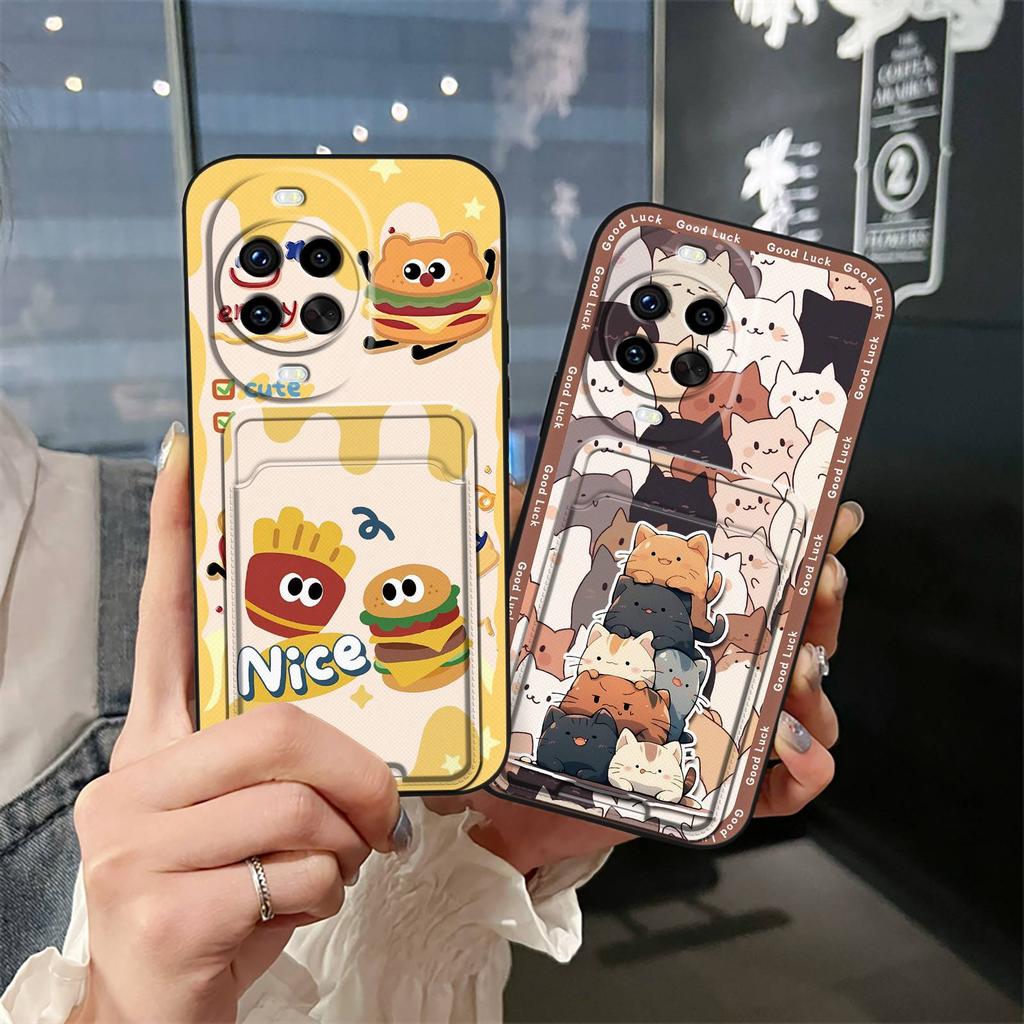 protective Shockproof Phone Case For Huawei Nova14 Pro Durable Cute Card slot Fashion Design Dirt-resistant Soft case