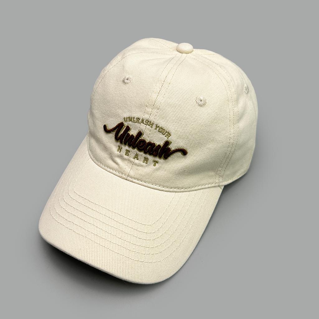 Retro Three-Dimensional Letter Embroidered Baseball Cap For Men And Women, Sunshade, Wide Brim, Small Casual And Versatile Peaked Cap.