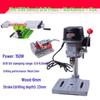 Compact Multi-Functional Precision Bench Drill for Woodworking and Crafts