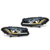 Upgrades Laserlight Style LED Headlight Headlamp Left Right Side for 5 Series F10 F18 F11 Pre‑LCI LHD Xenon 2010‑2013