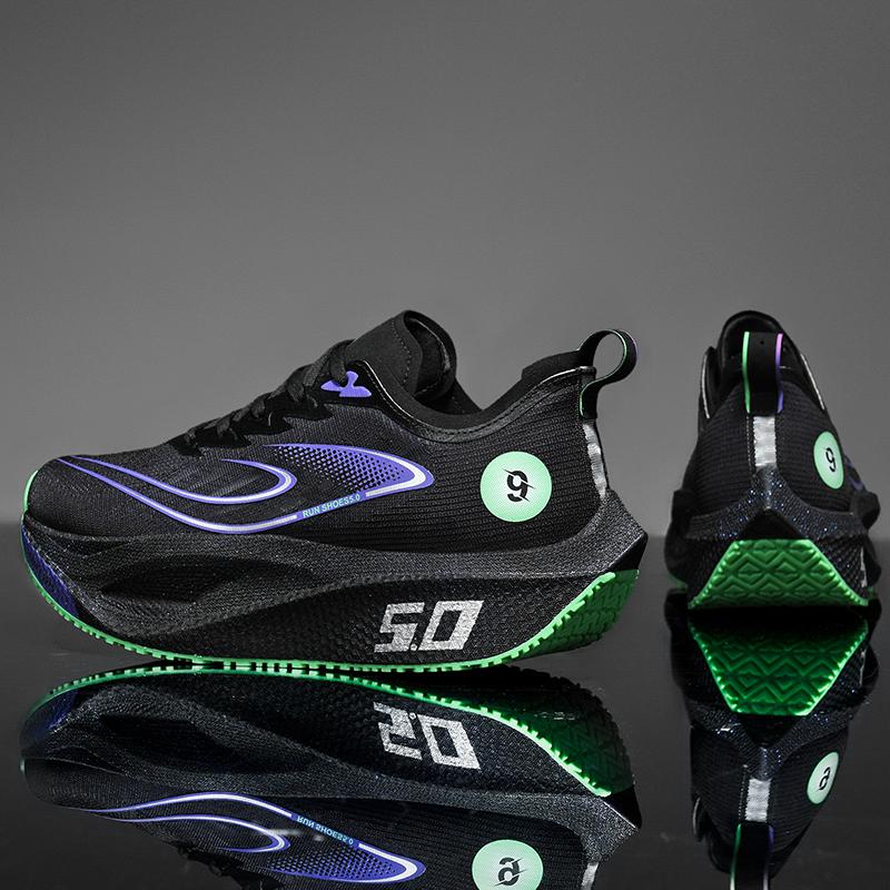 

Carbon Plate Men Running Shoes Marathon Speciality Sports Breathable Lightweight Women s Comfortable Nonskid Leisure Sneakers 44