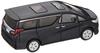 Gaincorp Products 2019 Toyota Alphard Black Metallic Drive Finished Model 1/64 Right-Hand KS004-18