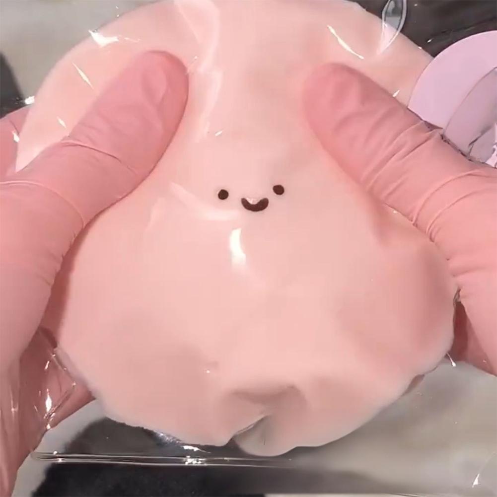 Massa de Iogurte Engraçada Massa Rosa Pão Massa Bolas Doces de Iogurte Textura de Reação Brinquedos Desabafando S I6U6