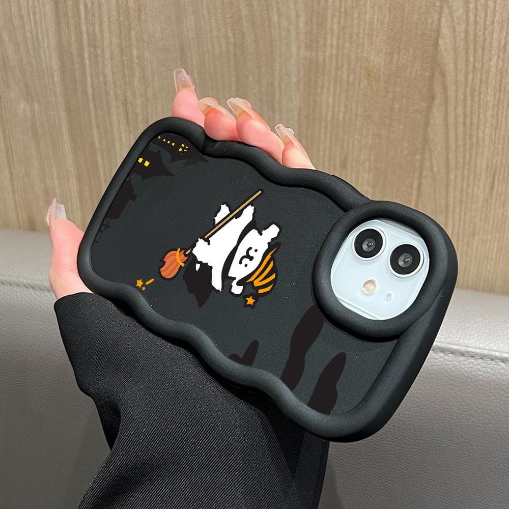 Cute Cartoon Puppy Soft Phone Cover for Samsung Galaxy A52 A73 A12 S24 Ultra 5G S23 S22 S21 S20 FE Wave Edge Shockproof Protective Rubber Case