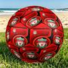 Club di calcio Stampa Dimensioni 5 Pallone da Calcio, Pallone da Calcio in PU Resistente all'Usura per Partita, Allenamento e Pratica Quotidiana, Regalo di Compleanno per Appassionati di Calcio