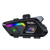 1/2Pcs P20 2X Motorcycle Helmet Intercom Bluetooth Headset Long Standby 1000mAh MP3 Player Waterproof Hands-free Interphone