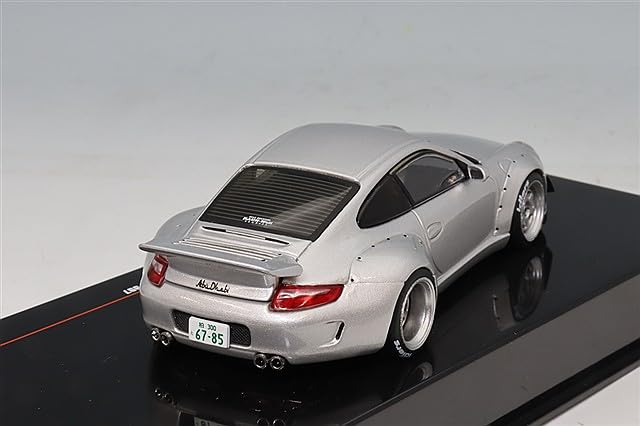 Kokusai Boeki ixo Scale RWB 997 Silver Finished Model MOC337 1/43