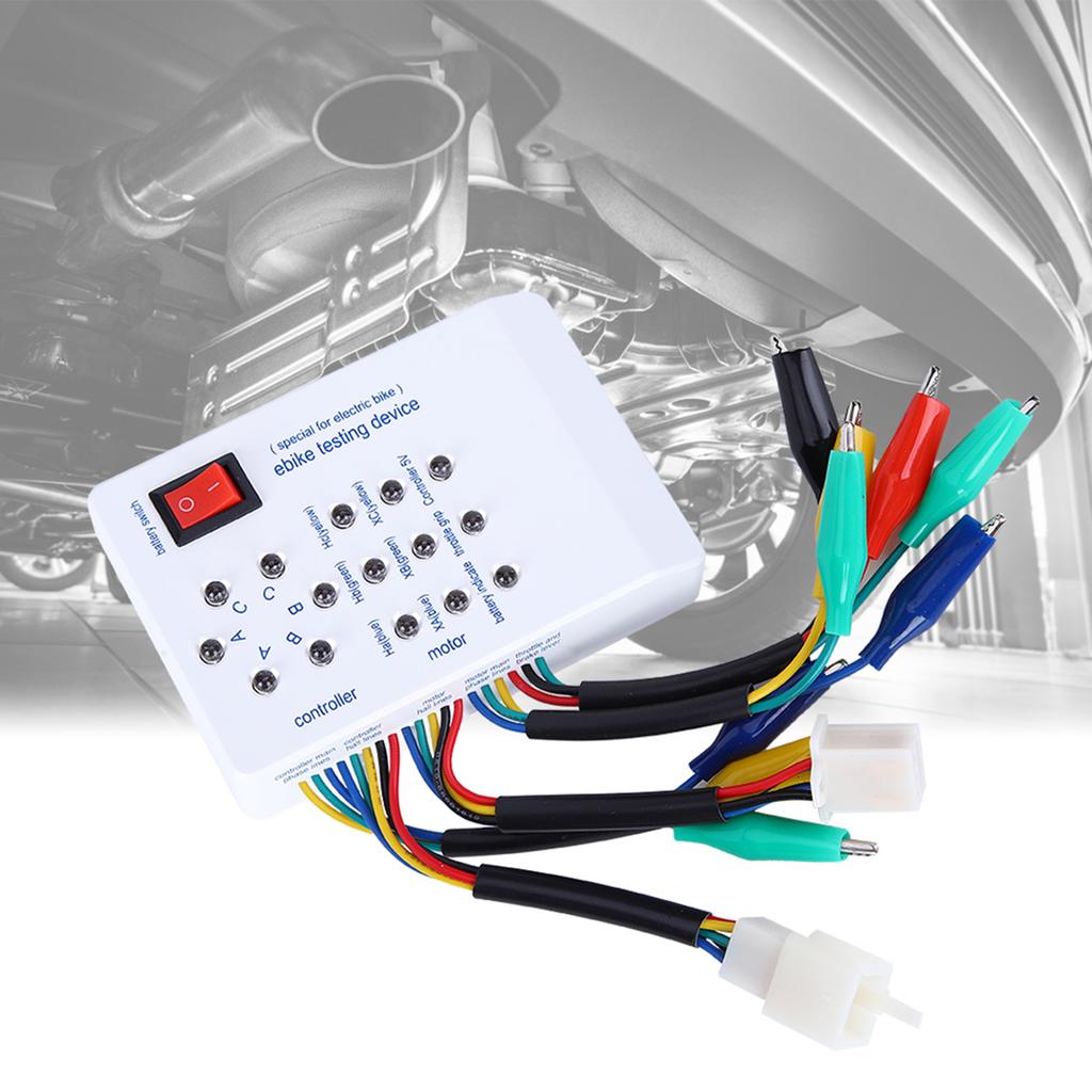 Brushless Motor Tester Electro Car E‑Bike Scooter Detector 115x80x26mm Brushless Motor Tester