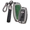 [TECART] SUBARU Key Case, Key Holder, Aluminum Alloy, Genuine Leather, Keyless, XV, Forester, Impreza,