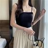 Ice Silk Camisole Sleeveless Vest for Women To Wear Outside In Summer Slim Versatile Basic Top Thin Breathable Undershirt
