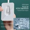 1Pc Self Adhesive 360° Adjustable Shower Head Holder Wall Mount with 2 Hooks for Bathroom Showerhead Bracket.