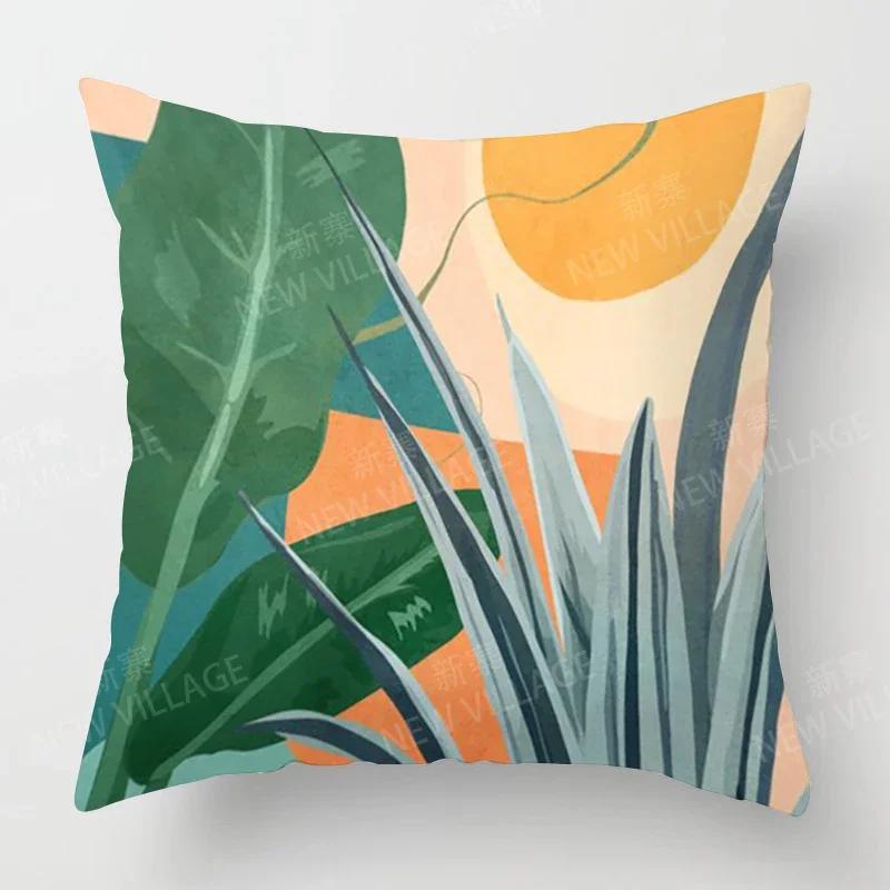 Nordic Fall Home Decor Autumn Decoration Throw Pillow Cover Sofa Cushion Cover  Modern 45x45cm 45*45 50*50 60*60cm  Living Room