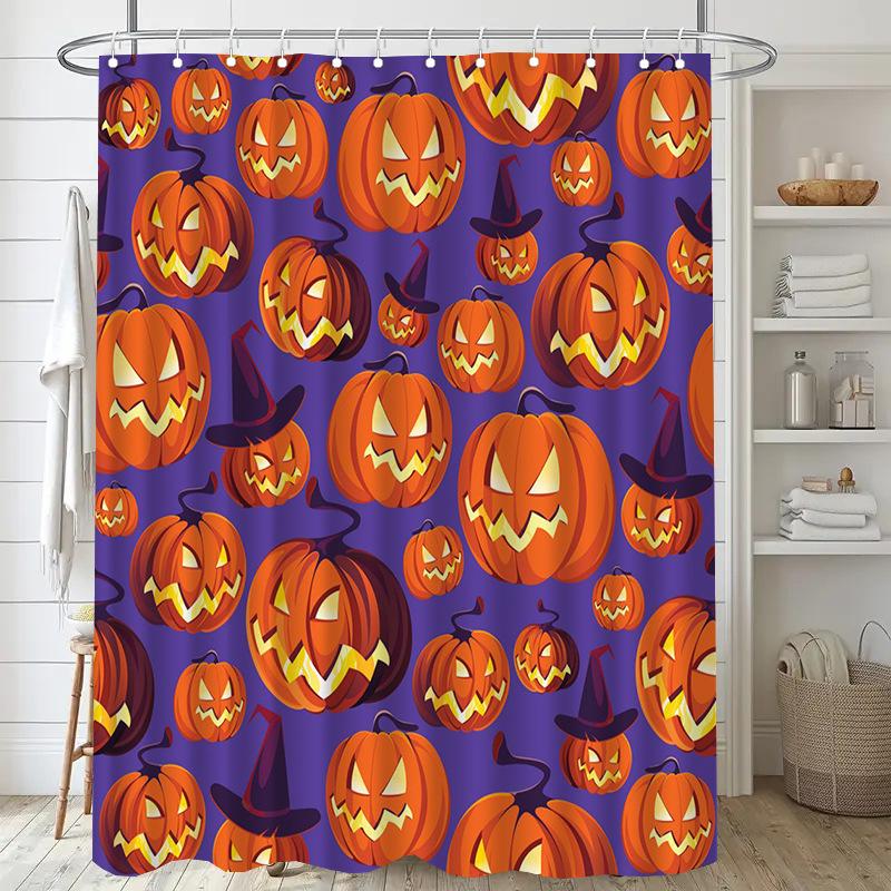 

Santa Claus the Pine Tree washable Dirt-Resistant Shower Curtain Shower Head waterproof Polyester Bath Curtain For Home Decor 70x140CM
