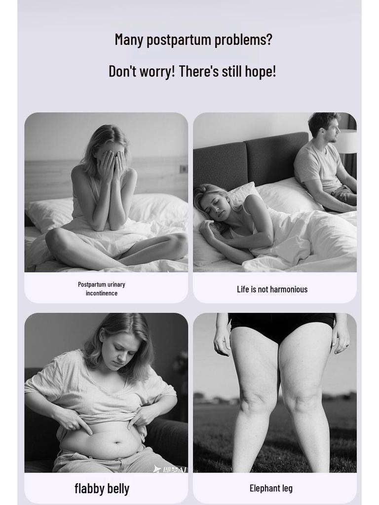 Pelvic Floor & Inner Thigh Trainer: Postpartum Leg Slimming & Kegel Machine for Women