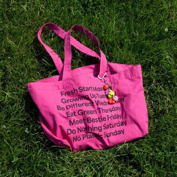 No Plastic Sunday Big Bag (PINK)