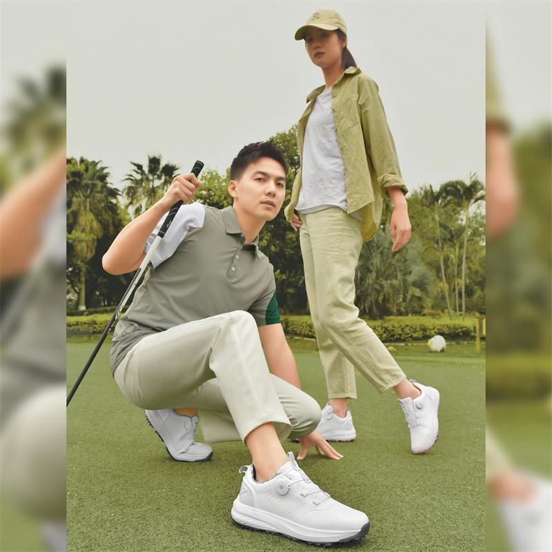 Nepromokavé profesionální golfové boty Pánské golfové tenisky Profesionální outdoorové golfové boty s hroty pro muže Dámské golfové tenisky