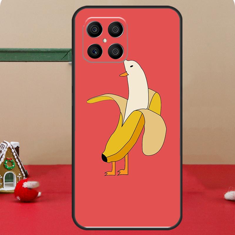 Memes Cartoon Funny Banana Case For Honor Magic 7 Lite 6 8 Pro Honor 400 200 70 90 X8c X8b X9a X9b X9c X9d Win RT Cover