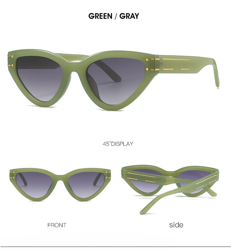 Cat Eye Sunglasses 2315: Trendy European & American Street Style