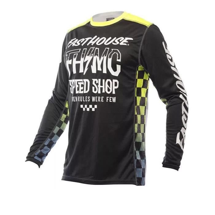 T-shirt Long Manches - Fasthouse - Grindhouse Brute - 100% Polyester - Ajusté - Enfant Garçon
