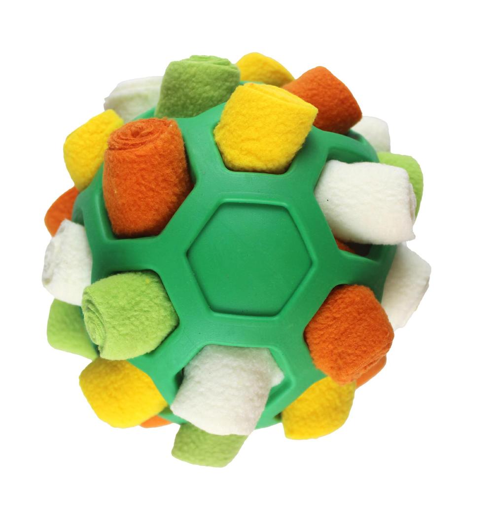 Bestselling Dog Sniffing Puzzle Squeaky Ball - Bite-Resistant Pet Toy