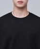 Musinsa Standard Flat Terry Oversized String Sweatshirt [Black]