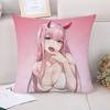 Cushion Cover  Darling In the FranXX Decorative Pillowcases  Fall Decor Pillowcase Car Decoration Pilow Cases Pillow