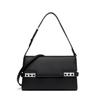 PU Premium Luxury Women's Shoulder Bag Spring New Fashion Rivet Accessories Female Sling Bag Simple Solid Color Lady Crossbody Bag for Party Daily Use