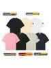 High Quality 300g Pure Cotton Round Neck Unisex Half Sleeve T-shirt