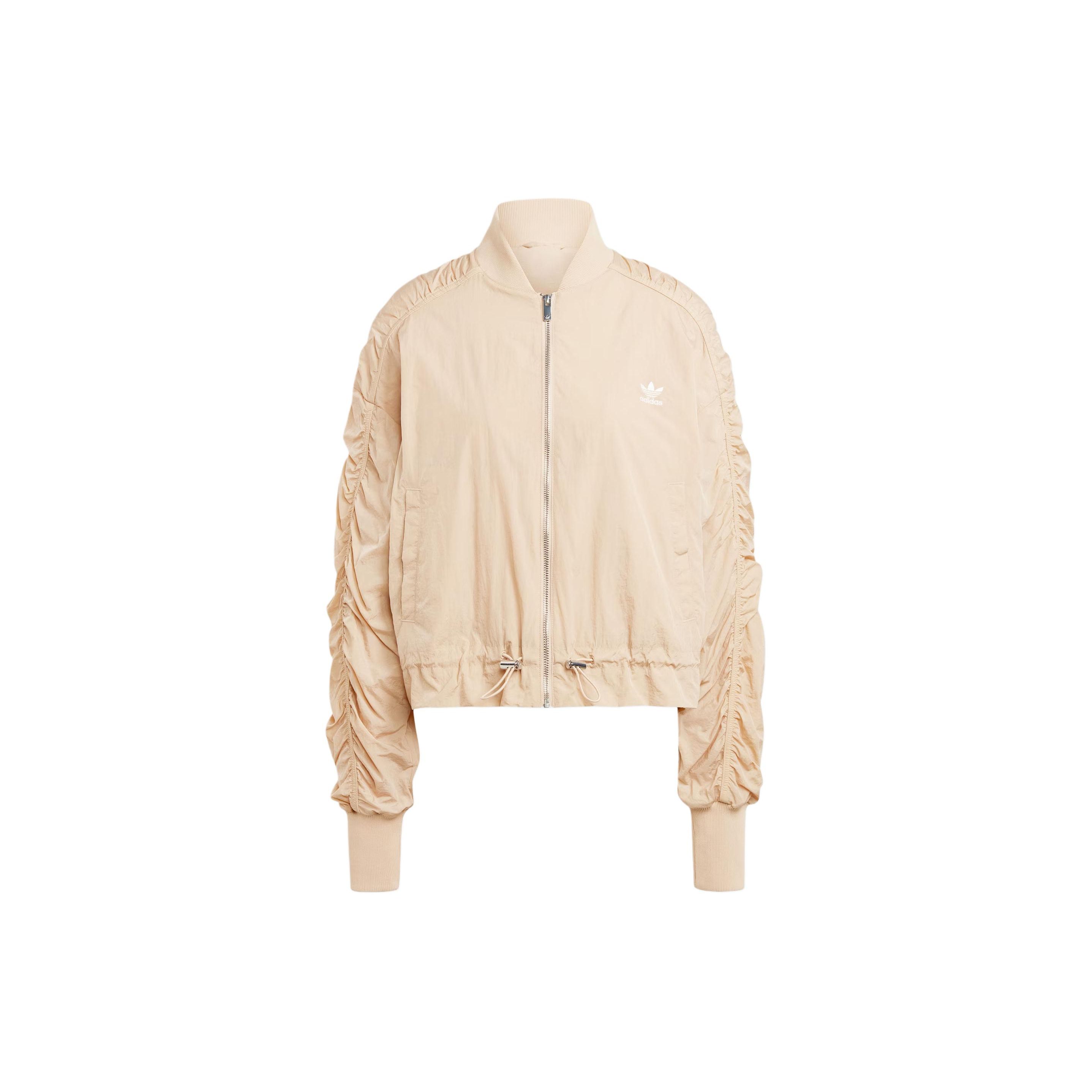 Adidas Originals Lightweight Bomber Jacket Women Magic Beige IY3422 L