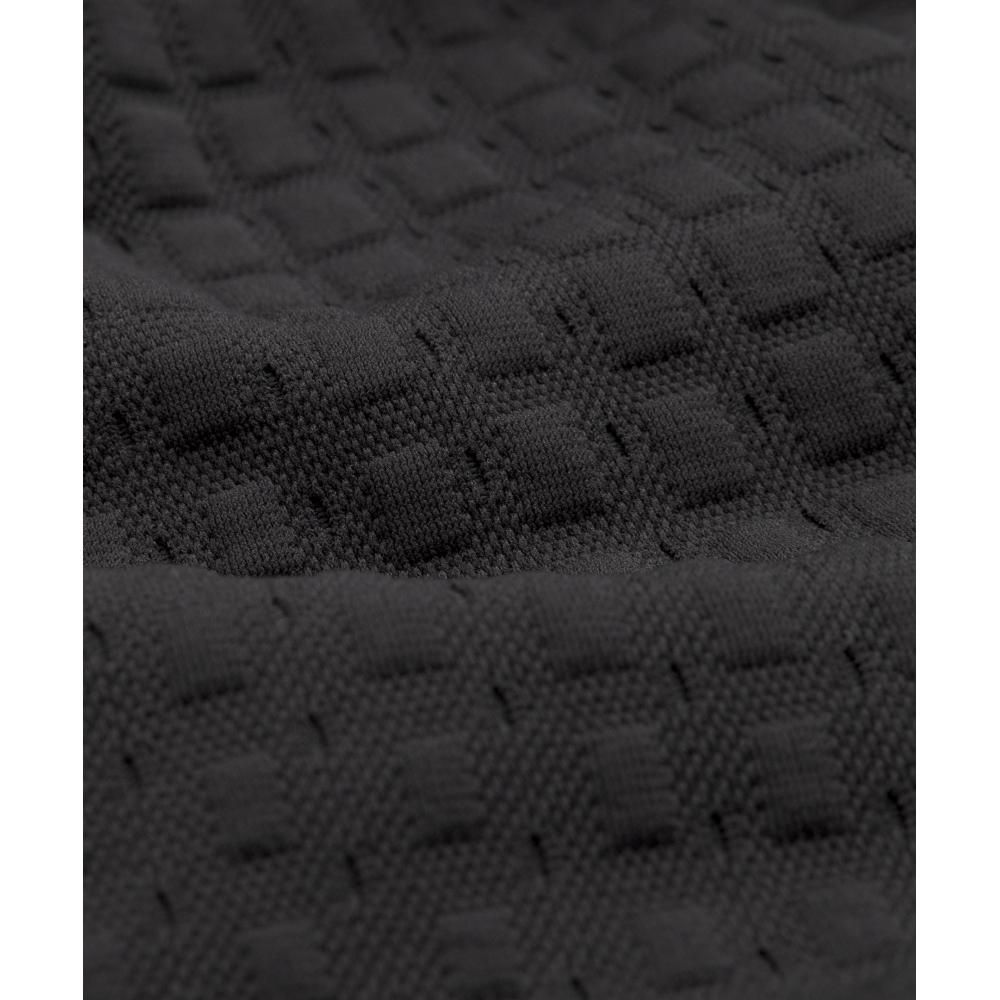 Lululemon 3d Waffle Knit Jacquard Pullover Black Black
