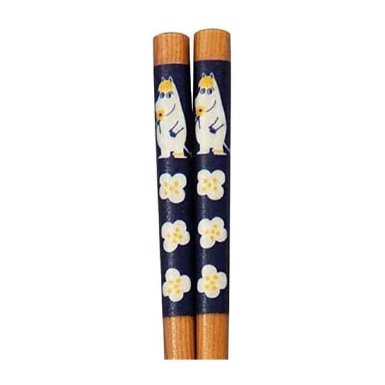 Yamaka Shoten MOOMIN Wooden Chopsticks, Approx. 21cm, Little My, Moomin Goods, Nordic, Mother's Day Gift, Tableware, Wedding Gift, Made in Japan,