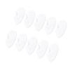 10pcs Handheld Steam Mop Pads Steam Cleaner Microfiber Cloths Cover Replacement Accessories for Stea