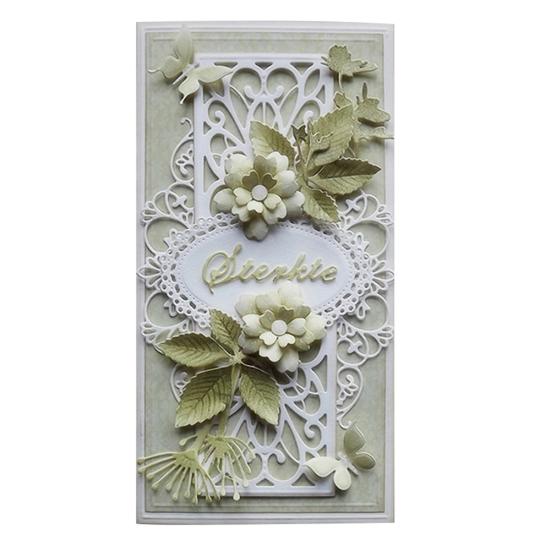 Rectangle Metal Cutting Dies DIY Scrapbooking Background Paper Cards Stencil