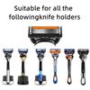 4/8/12/16/20 Shaving Razor Blades Classic 5 Layer Safety Razor Blade for Mens Hair Removal Shaving Blade Manual Shaver Replaceable Heads